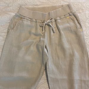 Guess, wide leg,linen pants, size small